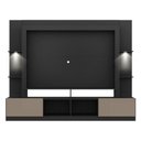 Ver imagem 4 de Rack Estante Tv 65´´ Leds Preto /Laca Fumê