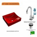 Ver imagem 3 de Kit Cuba Q440 com Torneira Luxo 1195 e Válvula Click 1"b Pol. Compace