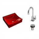 Ver imagem 2 de Kit Cuba Q440 com Torneira Luxo 1195 e Válvula Click 1"b Pol. Compace