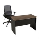 Ver imagem 1 de Conjunto Mesa e Cadeira para Escritório e Home Office: Mesa 100x74x60cm Avantti + Cadeira Ergonômic