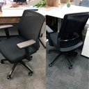 Ver imagem 5 de Conjunto Mesa e Cadeira para Escritório e Home Office: Mesa 100x74x60cm Avantti + Cadeira Ergonômic