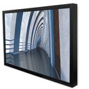 Ver imagem 3 de Quadro Decorativo Arquitetura Corredor Minimalista em Moldura Caixa Tacolado Moldura Trad 1cm Madeir