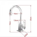 Ver imagem 7 de Kit Cuba Q440 com Torneira Luxo 1195 e Válvula Click 1"g Pol. Compace