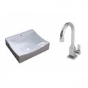 Ver imagem 2 de Kit Cuba Q440 com Torneira Luxo 1195 Metal 1/4 Volta Compace