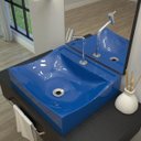 Ver imagem 1 de Kit Cuba Q440 com Torneira Pratika 1060 Metal e Válvula 1 Pol. Sifão Pvc e Flexível Compace