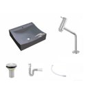 Ver imagem 2 de Kit Cuba Q440 com Torneira Pratika 1060 Metal e Válvula 1 Pol. Sifão Pvc e Flexível Compace