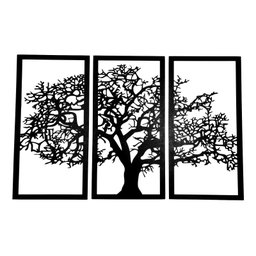 Kit Quadro Decorativo Arvore Da Vida Quadros Grandes - 3