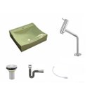 Ver imagem 2 de Kit Cuba Q440 com Torneira Pratika 1060 Metal e Válvula 1 Pol. Sifão Cromado e Flexível Compace