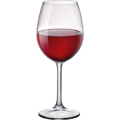 Jogo 6 Taças Vinho Água Bormioli Rocco Riserva Cristal 370ml 20x8x8cm Transparente