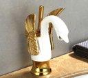Ver imagem 1 de Torneira Exótica Banheiro Lavabo Cisne Animal Monocomando