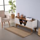 Ver imagem 2 de Tapete Passadeira Sisal Lancer 1 Peça 2,00m X 66cm 87% Polipropileno / 13% Poli