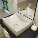 Ver imagem 1 de Kit Cuba Q440 com Torneira Pratika 1060 Metal e Válvula Click 1"g e Sifão Cromado e Flexível Compace