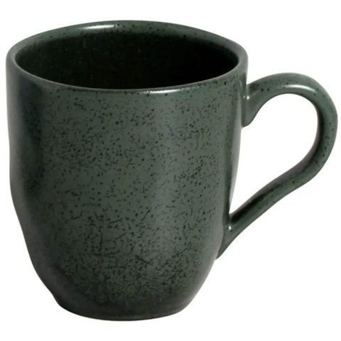Caneca 273ml Xícara de Chá Cerâmica Arauco Verde Porto Brasil Orgânica Avulsa