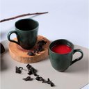 Ver imagem 4 de Caneca 273ml Xícara de Chá Cerâmica Arauco Verde Porto Brasil Orgânica Avulsa
