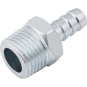 Espigão Fixo Macho P/ Mangueira 3/8" Rosca 1/2" Npt Latão