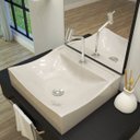 Ver imagem 1 de Kit Cuba Q440 com Torneira Pratika 1060 Metal e Válvula Click 1"b Pol. Compace