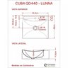 Kit Cuba Q440 com Torneira Pratika 1060 Metal e Válvula Click 1"b Pol. Compace - 6