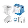 Kit Vaso Sanitário Convencional com Assento Pp Soft Close Etna Icasa - 3