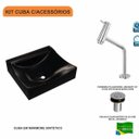 Ver imagem 3 de Kit Cuba Q440 com Torneira Pratika 1060 Metal e Válvula Click1 Pol. Compace