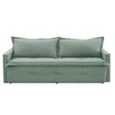 Ver imagem 5 de Sofá sem Caixa Retrátil e Reclinável 1,65m com Molas Marrocos Boucle Menta Mirra Decor
