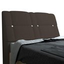 Ver imagem 3 de Cabeceira com Baú Itália Cama Box Queen 160 Cm Chocolate