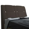 Cabeceira com Baú Itália Cama Box Queen 160 Cm Chocolate - 3
