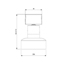 Ver imagem 2 de Acabamento de Registro Celite Flow Cromado Base Deca