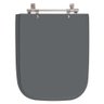 Assento Sanitario Poliester Tivoli Cinza Quartzo para Vaso Ideal Standard - 1