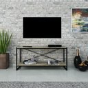Ver imagem 3 de Rack P-tv Dynamica 120x30x56cm C-02 Prateleiras Carvalho - Est.preta Carvalho - Est.preta