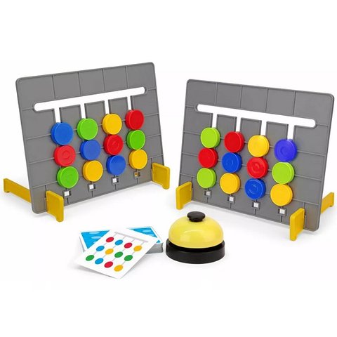 Jogo de Tabuleiro Logic Color Brinquedo Educativo Pakitoys