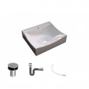 Ver imagem 2 de Kit Cuba Q440 com Válvula Click 1 Polegada Sifão Cromado e Flexível Compace