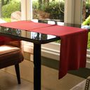 Ver imagem 4 de Trilho de Mesa Vermelho - Poliéster, 40x120cm