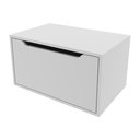Ver imagem 5 de Gabinete Banheiro Suspenso 60cm com 1 Porta Multimóveis CR10123 Branco