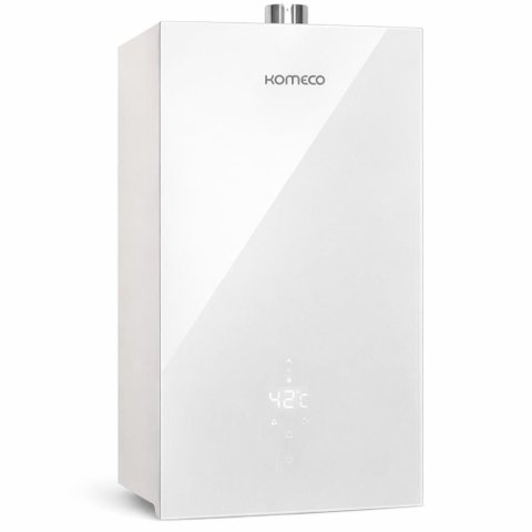 Aquecedor de Água a Gás Komeco 26 Litros Ko 26wh Decor Glp Branco com Wifi