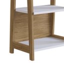 Ver imagem 5 de Conjunto Escrivaninha 3 Gavetas e Estante Hanover/off White 26106k1
