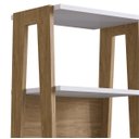 Ver imagem 6 de Conjunto Escrivaninha 3 Gavetas e Estante Hanover/off White 26106k1