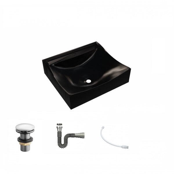 Kit Cuba Q440 com Válvula Click 1 Pol. Sifão Cromado e Flexível Compace - 2