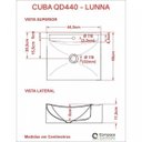 Ver imagem 5 de Kit Cuba Q440 com Válvula Metal 1 Pol. Compace