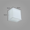 Ver imagem 2 de Arandela New Home Branca Led 8w 3000k Ip65 Hm81744 Opus St2916