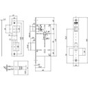 Ver imagem 2 de Fechadura 880 Residence Interna St1r Ros325 40mm Inox Polido La Fonte