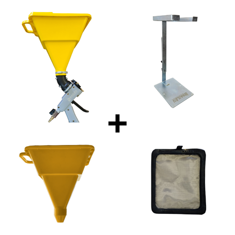 Super Combo: Pistola de Projeção + Suporte Max + Coador + Malha