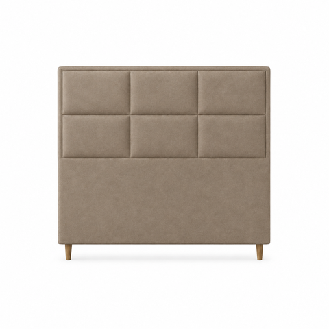 Cabeceira para Cama King Estofada 1,93 m Alice Vilajo – Suede Camurça