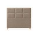 Ver imagem 1 de Cabeceira para Cama King Estofada 1,93 m Alice Vilajo – Suede Camurça