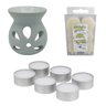 Kit com Aromatizador em Cerâmica + Vela Rechaud + Essência - 1