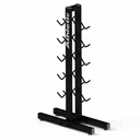 Ver imagem 1 de Suporte de Halter Athletic Advanced para 5 Pares até 30kg Total Organizador Semi-profissional