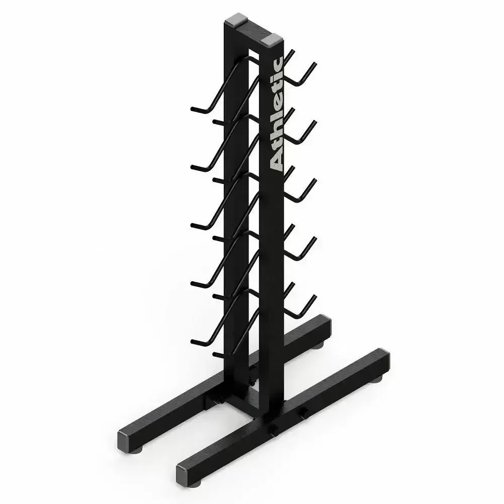 Ver imagem 2 de Suporte de Halter Athletic Advanced para 5 Pares até 30kg Total Organizador Semi-profissional