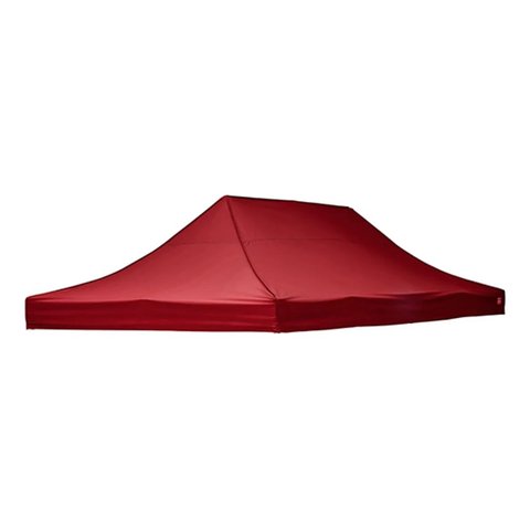 Lona Cobertura para Tenda Sanfonada Gazebo 6x3 Oxford 800D Cor Vermelha