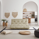 Ver imagem 4 de Colchão Futon Casal Dobrável Sofá Cama Bege