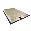 Ver imagem 6 de Colchão Futon Casal Dobrável Sofá Cama Bege