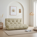 Ver imagem 5 de Colchão Futon Casal Dobrável Sofá Cama Bege